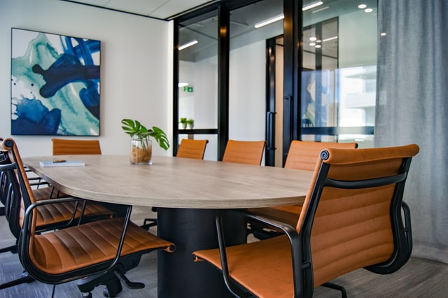 conference room in office building